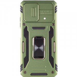 Ударостійкий чохол Camshield Army Ring для Xiaomi Poco X5 Pro 5G / Note 12 Pro 5G Оливковий / Army Green