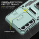 Ударопрочный чехол Camshield Army Ring для Samsung Galaxy M14 5G Зеленый / Light Green - фото