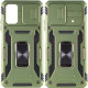 Ударопрочный чехол Camshield Army Ring для Xiaomi Poco F5 / Note 12 Turbo Оливковый / Army Green - фото