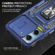 Ударопрочный чехол Camshield Army Ring для Xiaomi Redmi 12 / Poco M6 Pro 5G Синий / Navy - фото