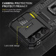 Ударостійкий чохол Camshield Army Ring для Samsung Galaxy S23 FE Чорний / Black - фото