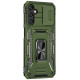 Ударостійкий чохол Camshield Army Ring для Samsung Galaxy S24 Оливковий / Army Green - фото