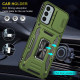 Ударопрочный чехол Camshield Army Ring для Samsung Galaxy A15 4G/5G Оливковый / Army Green - фото