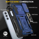 Ударопрочный чехол Camshield Army Ring для Samsung Galaxy S24 FE Синий / Navy - фото