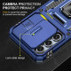 Ударопрочный чехол Camshield Army Ring для Samsung Galaxy S24 FE Синий / Navy - фото