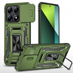 Ударопрочный чехол Camshield Army Ring для Xiaomi 14T Оливковый / Army Green