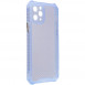 Чохол TPU Ease Carbon color series для Apple iPhone 11 Pro Max (6.5") Синій / Прозорий