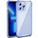 Чехол TPU Ease Carbon color series для Apple iPhone 12 Pro (6.1") Синий / Прозрачный