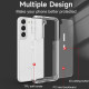 Чехол TPU+PC Clear 2.0 mm metal buttons для Samsung Galaxy S22+ Прозрачный - фото
