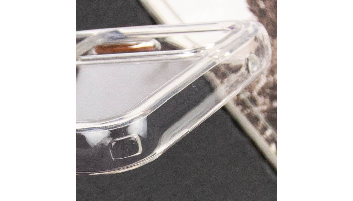 Чохол TPU+PC Clear 2.0 mm metal buttons для Xiaomi 12T / 12T Pro Прозорий - фото