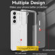 Чехол TPU+PC Clear 2.0 mm metal buttons для Samsung Galaxy A34 5G Прозрачный - фото