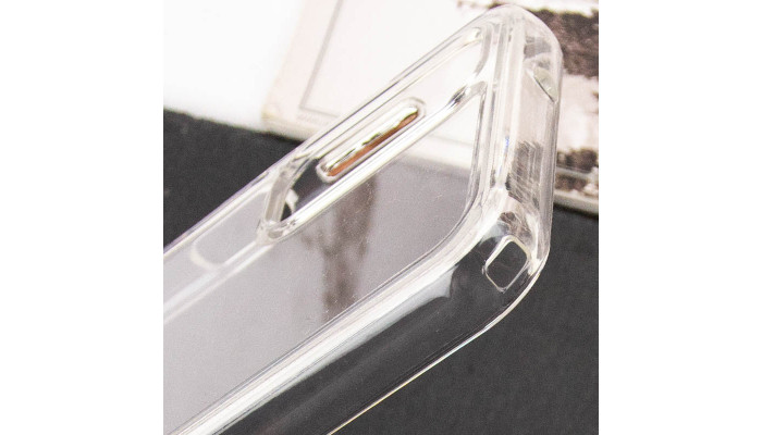 Чехол TPU+PC Clear 2.0 mm metal buttons для Samsung Galaxy M54 5G Прозрачный - фото