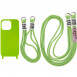 Чохол TPU two straps California для Apple iPhone 12 Pro / 12 (6.1") Салатовий