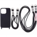 Чохол TPU two straps California для Apple iPhone 12 Pro / 12 (6.1") Чорний