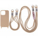 Чохол TPU two straps California для Apple iPhone 13 Pro Max (6.7") Бежевий / Beige