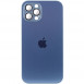 Чехол TPU+Glass Sapphire matte case для Apple iPhone 12 Pro (6.1") Sierra Blue