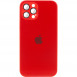 Чехол TPU+Glass Sapphire matte case для Apple iPhone 12 Pro (6.1") Cola Red