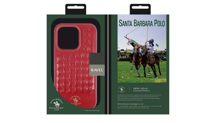 Кожаный чехол Polo Santa Barbara для Apple iPhone 14 Pro (6.1