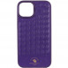 Кожаный чехол Polo Santa Barbara для Apple iPhone 14 (6.1") Purple