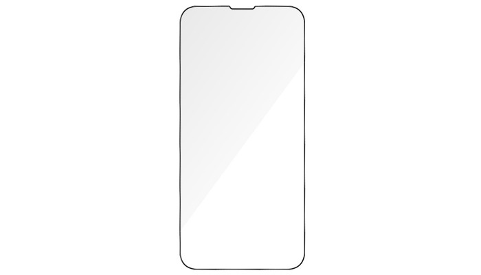 Защитное 2.5D стекло Blueo Full Cover HD для Apple iPhone 15 / 14 Pro (6.1