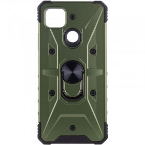 Ударопрочный чехол Pathfinder Ring для Xiaomi Redmi 9C / 10A Зеленый / Army Green