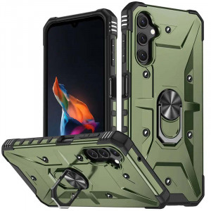 Ударопрочный чехол Pathfinder Ring для Samsung Galaxy A54 5G Зеленый / Army Green