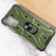 Ударопрочный чехол Pathfinder Ring для Xiaomi Redmi Note 11S / Note 11 (Global) Зеленый / Army Green - фото