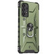 Ударостійкий чохол Pathfinder Ring для Samsung Galaxy A33 5G Зелений / Army Green - фото