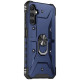 Ударостійкий чохол Pathfinder Ring для Samsung Galaxy A14 4G/5G Синій / Navy - фото