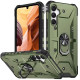 Ударостійкий чохол Pathfinder Ring для Samsung Galaxy S23 FE Зелений / Army Green - фото