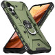 Ударостійкий чохол Pathfinder Ring для Samsung Galaxy S23 FE Зелений / Army Green - фото