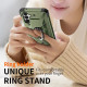 Ударостійкий чохол Pathfinder Ring для Samsung Galaxy S23 FE Зелений / Army Green - фото