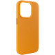 Кожаный чехол Leather Case (AA Plus) with MagSafe для Apple iPhone 14 Pro (6.1
