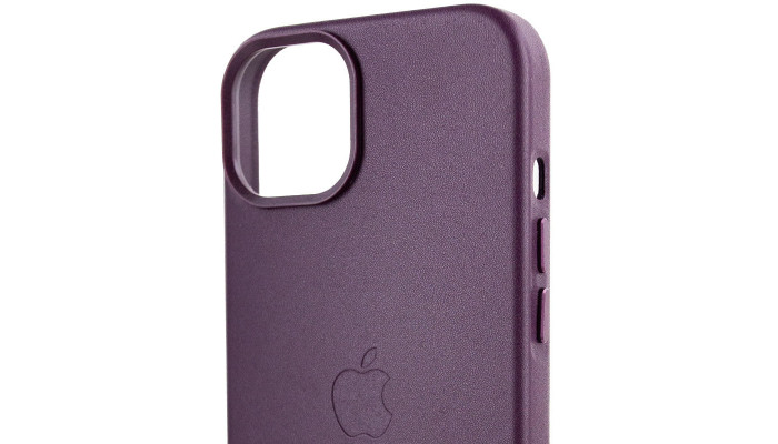 Шкіряний чохол Leather Case (AA Plus) with MagSafe для Apple iPhone 14 (6.1