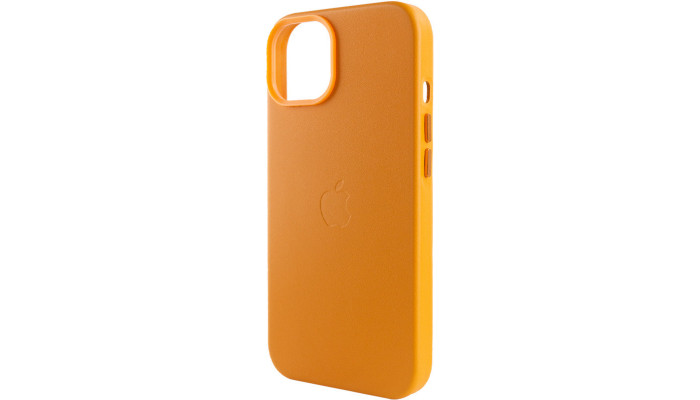 Кожаный чехол Leather Case (AA Plus) with MagSafe для Apple iPhone 14 (6.1