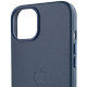 Кожаный чехол Leather Case (AA Plus) with MagSafe для Apple iPhone 14 Plus (6.7