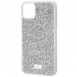 TPU чехол Bling World Rock Diamond для Apple iPhone 13 Pro Max (6.7") Серебряный