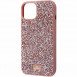 TPU чехол Bling World Rock Diamond для Apple iPhone 13 (6.1") Розовый