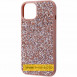 TPU чохол Bling World Rock Diamond для Samsung Galaxy S23 Рожевий