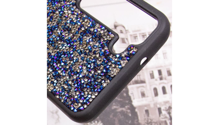 TPU чохол Bling World Rock Diamond для Samsung Galaxy S23 Синій - фото