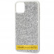 TPU чехол Bling World Rock Diamond для Samsung Galaxy S23 Ultra Серебряный