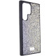 TPU чехол Bling World Rock Diamond для Samsung Galaxy S23 Ultra Серебряный - фото