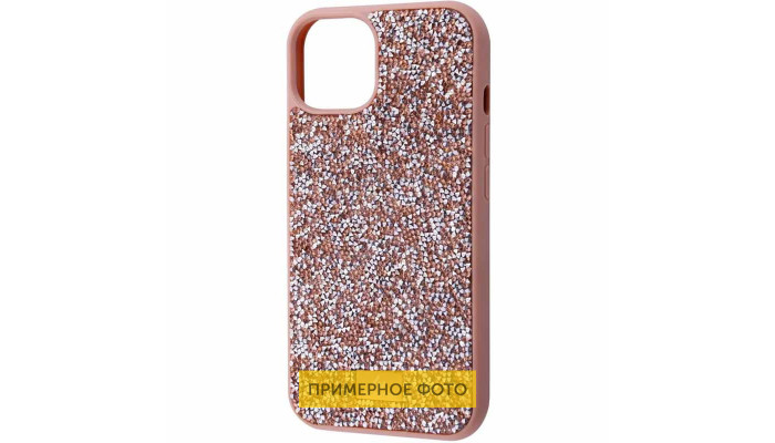 TPU чехол Bling World Rock Diamond для Samsung Galaxy S23+ Розовый - фото