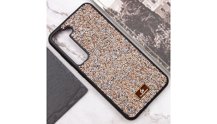 TPU чехол Bling World Rock Diamond для Samsung Galaxy S23+ Розовый - фото