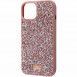 TPU чохол Bling World Rock Diamond для Apple iPhone 15 Pro Max (6.7") Рожевий