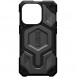 Ударопрочный чехол UAG Monarch Pro with MagSafe Leather для Apple iPhone 13 Pro (6.1") Серый