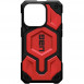 Ударопрочный чехол UAG Monarch Pro with MagSafe Leather для Apple iPhone 14 Pro Max (6.7") Красный