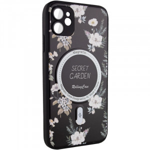 TPU+PC чехол Secret Garden with MagSafe для Apple iPhone 11 (6.1