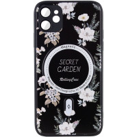 TPU+PC чехол Secret Garden with MagSafe для Apple iPhone 12 (6.1