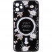 TPU+PC чехол Secret Garden with MagSafe для Apple iPhone 12 (6.1") Black